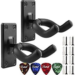 Guitar Hanger 2 Pack Guitar Wall Mount Holder for Guitar for sale  Delivered anywhere in Canada
