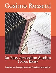 Easy accordion studies for sale  Delivered anywhere in UK