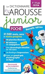 Dictionnaire larousse junior d'occasion  Livré partout en France