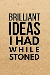 Brilliant ideas stoned for sale  Delivered anywhere in UK
