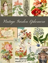 Vintage garden ephemera for sale  Delivered anywhere in USA 