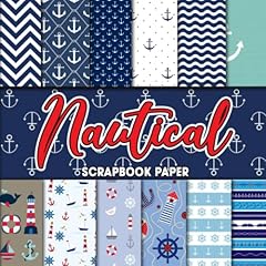 Nautical scrapbook paper for sale  Delivered anywhere in UK