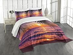 Lunarable tropical bedspread for sale  Delivered anywhere in USA 