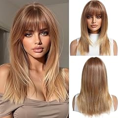 Ufei dunkelblonde perücken gebraucht kaufen  Wird an jeden Ort in Deutschland