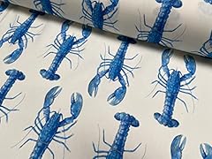 Blue lobster print for sale  Delivered anywhere in UK