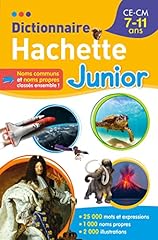 Dictionnaire hachette junior d'occasion  Livré partout en France