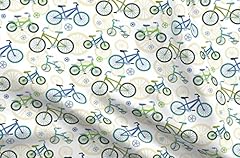 Spoonflower fabric bicycles for sale  Delivered anywhere in USA 