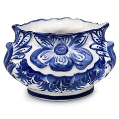 Gzhel porcelain vase for sale  Delivered anywhere in USA 