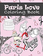 Paris love coloring for sale  Delivered anywhere in USA 