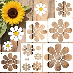 Daisy flower stencils for sale  Delivered anywhere in USA 