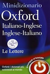 Minidizionario oxford italiano for sale  Delivered anywhere in USA 