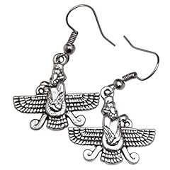 Silver farvahar earrings for sale  Delivered anywhere in USA 