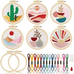 6pcs cross stitch for sale  Delivered anywhere in USA 