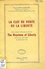 Clef voute liberte d'occasion  Livré partout en France