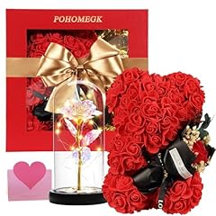 Pohomegk rose bear for sale  Delivered anywhere in UK