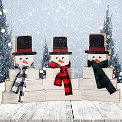 Pcs snowman christmas for sale  Delivered anywhere in USA 
