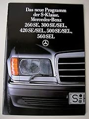 Prospekt klasse mercedes gebraucht kaufen  Wird an jeden Ort in Deutschland
