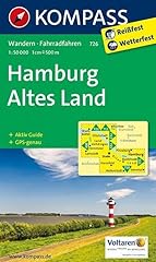 Kompass wanderkarte hamburg gebraucht kaufen  Wird an jeden Ort in Deutschland
