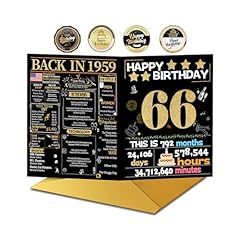 Joycard 66th birthday for sale  Delivered anywhere in USA 