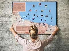 1944 war map for sale  Delivered anywhere in USA 