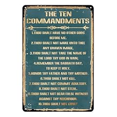 Ten commandments sign for sale  Delivered anywhere in USA 
