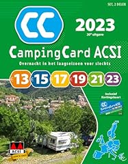 Campingcard acsi 2023 d'occasion  Livré partout en Belgiqu