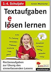 Textaufgaben lösen lernen gebraucht kaufen  Wird an jeden Ort in Deutschland
