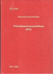 Fahrdienstvorschriften 408 gü gebraucht kaufen  Wird an jeden Ort in Deutschland