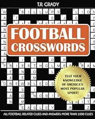 Football crosswords test for sale  Delivered anywhere in USA 
