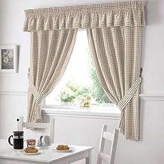 Gingham check kitchen for sale  Delivered anywhere in UK