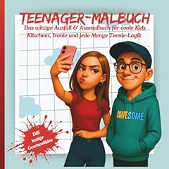 Teenager malbuch witzige gebraucht kaufen  Wird an jeden Ort in Deutschland