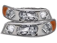 Headlightsdepot chrome housing for sale  Delivered anywhere in USA 
