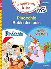 Disney pinocchio robin d'occasion  Livré partout en France