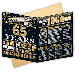 Homanga 65th birthday for sale  Delivered anywhere in UK