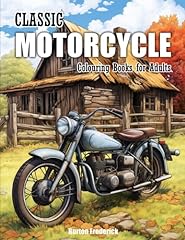 Classic motorcycle colouring for sale  Delivered anywhere in USA 