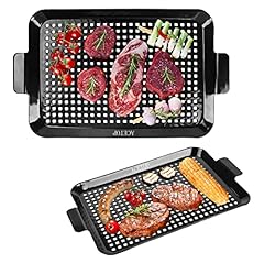 2pcs grill topper for sale  Delivered anywhere in USA 