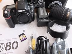 Nikon d80 appareil d'occasion  Livré partout en France
