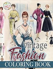 Vintage fashion coloring for sale  Delivered anywhere in USA 