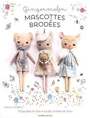 Mascottes brodées gingermelon d'occasion  Livré partout en France