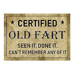 Certified old fart for sale  Delivered anywhere in UK