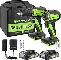 Greenworks gd24dd35k2 perceuse d'occasion  Livré partout en France