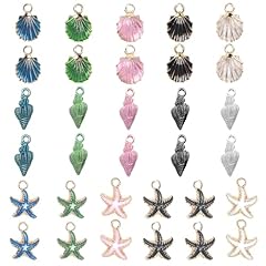 Pcs plated charms usato  Spedito ovunque in Italia 