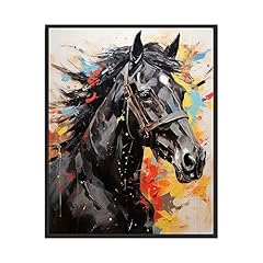 Black horse art for sale  Delivered anywhere in USA 