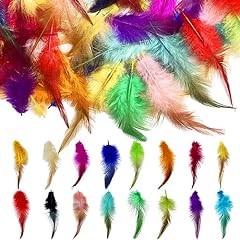 800pcs colorful feathers for sale  Delivered anywhere in USA 