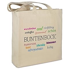 Gebraucht, Stofftasche mit Stadt/Ort "Buntenbock" - Motiv Positive gebraucht kaufen  Wird an jeden Ort in Deutschland
