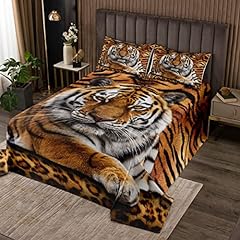 Tiger print bedspread for sale  Delivered anywhere in USA 