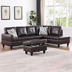 Brown sectional couches for sale  Delivered anywhere in USA 