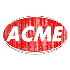 Cafepress acme sticker for sale  Delivered anywhere in USA 