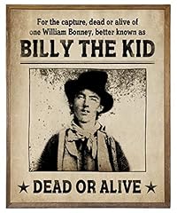 Billy kid poster for sale  Delivered anywhere in USA 