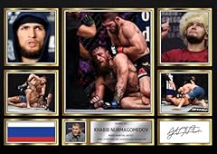 Khabib nurmagomedov signed for sale  Delivered anywhere in UK